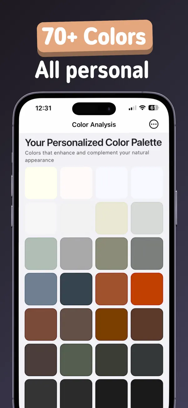 Personal color palette in Chroma